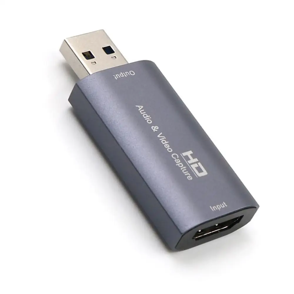 

Newest Video Capture Card, Portable Video Converter HDMI to USB2.0 1080P, Video Grabber for Gaming Live Streaming