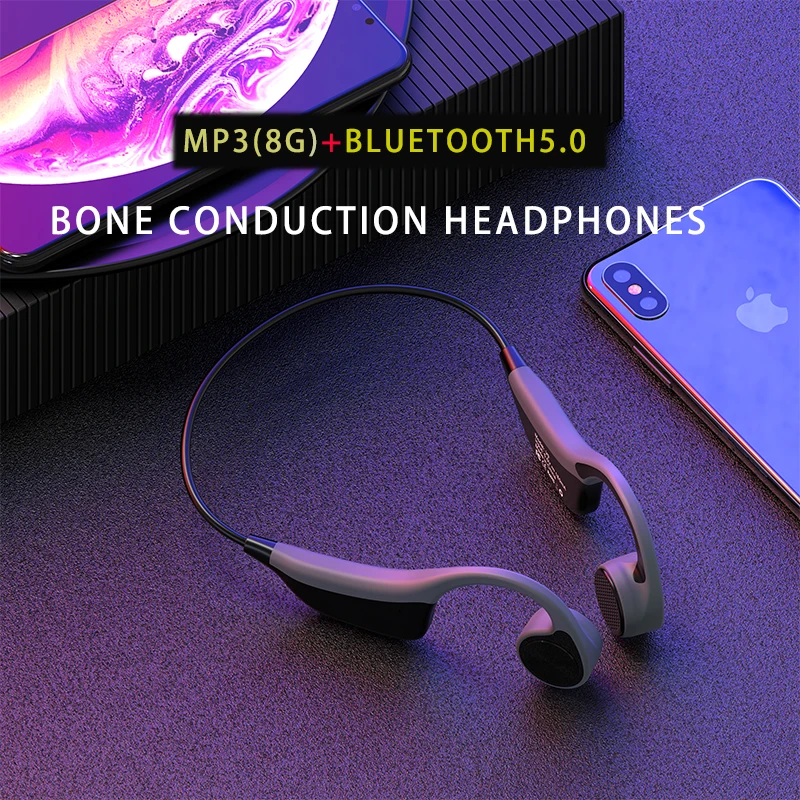 Наушники с костной проводимостью беспроводная гарнитура Bluetooth 5 0 уличные