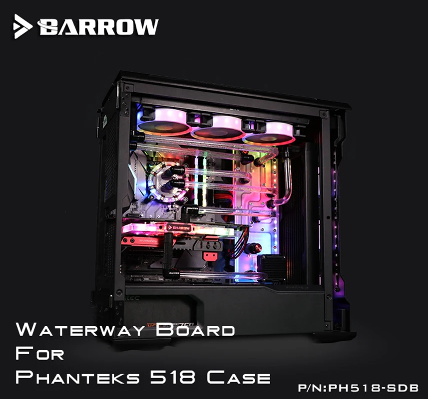 Балки для Phanteks 518 чехол водного блока Intel CPU и однократного/двойного GPU
