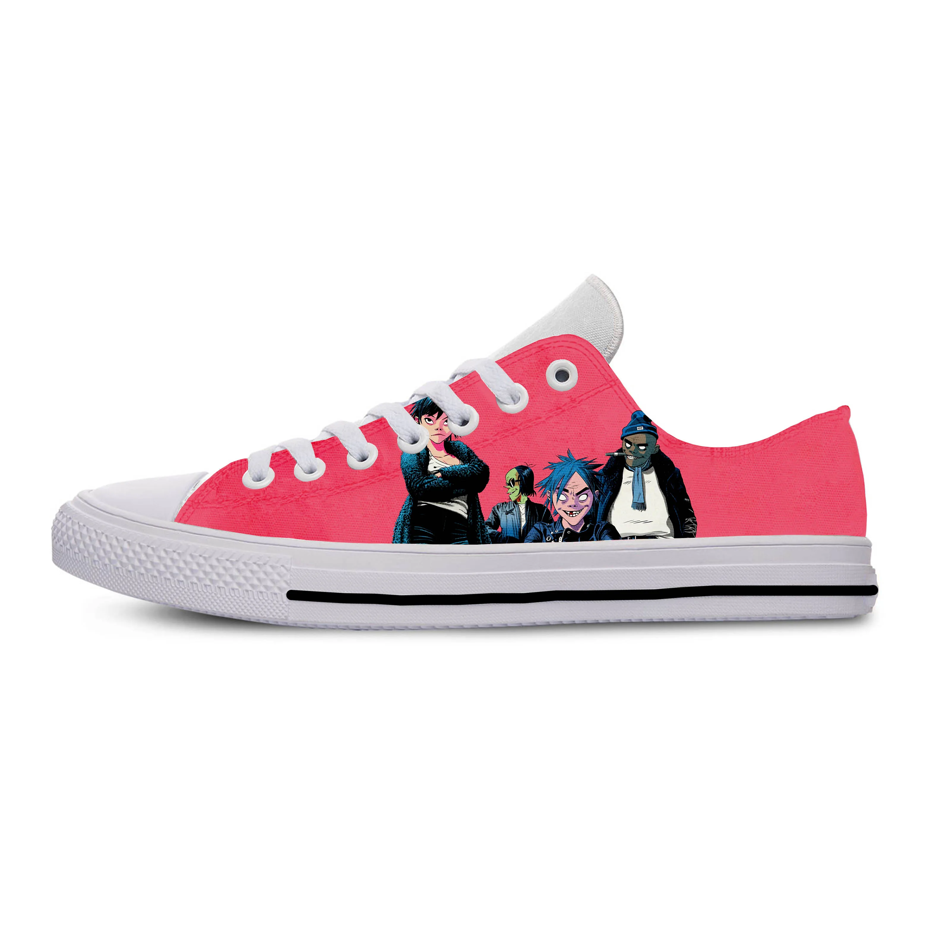 Gorillaz/ популярные модные 3D кроссовки для мужчин/женщин высокого качества 3D печать Gorillaz повседневная обувь