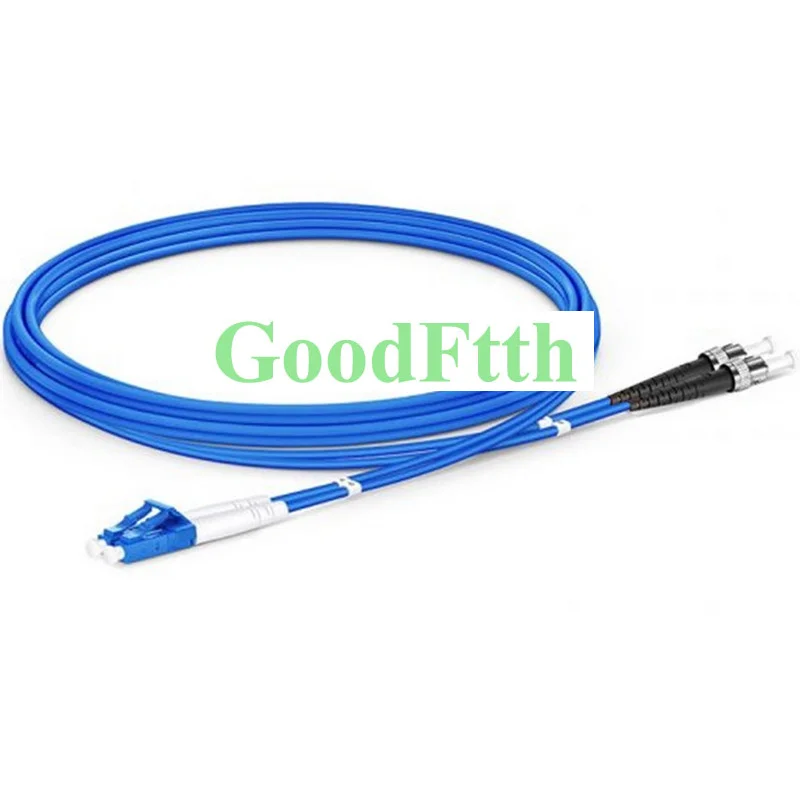 Бронированный бронированный патч-корд LC-ST ST-LC SM дуплексный Zipcord GoodFtth 100-500 м