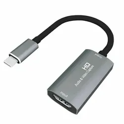 Carte d'acquisition vidéo HD 4K/type c 1080P, USBC, USB 2.0, pour PS4, PS5, Switch, enregistrement de téléphone, PC, Streaming en direct 