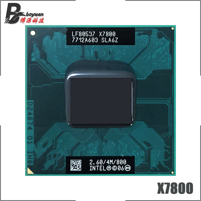 Процессор Intel Core 2 Extreme X7800 SLA6Z 6 ГГц двухъядерный двухпоточный ЦПУ процессор 4M 44 Вт