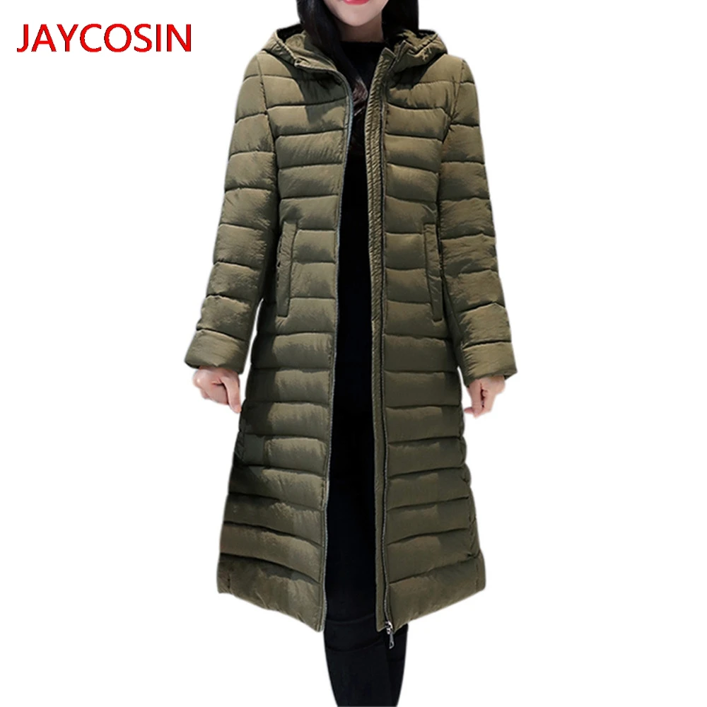 JAYCOSIN женские парки Женская верхняя одежда с меховым капюшоном пальто на пуговицах длинные однотонные куртки пальто с карманами горячая Распродажа L400830