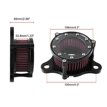 

Aluminum Shell Air Cleaner Intake Filter For Harley Sportster 1200 883
