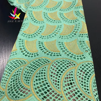 

African Party Dry Lace African Fabric Nigerian Lace Fabric New Design High Quality Swiss Lace Fabric Dry Lace With Stones