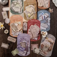 

30PCS/Set Creative Cartoon Sticky Note Hand Account Memo Pad Retro DIY Decorative Stickers Children Gifts Office School Supplies
