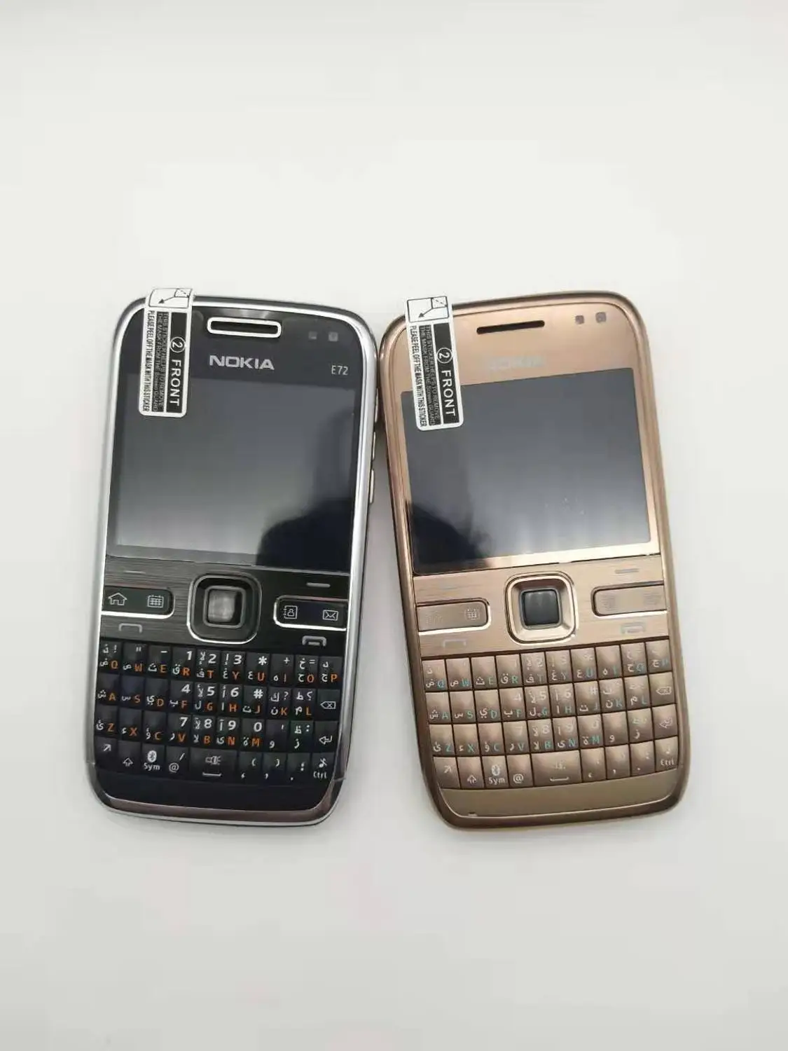 E72 100% оригинальный Nokia мобильный телефон 3G Wifi GPS 5MP черный разблокированный