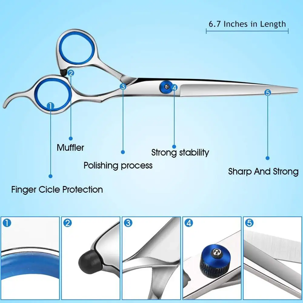 YBLNTEK Парикмахерские ножницы 6 дюймов ножницы для волос Профессиональные Парикмахерские ножницы режущие истонченные стильные инструменты Парикмахерские ножницы