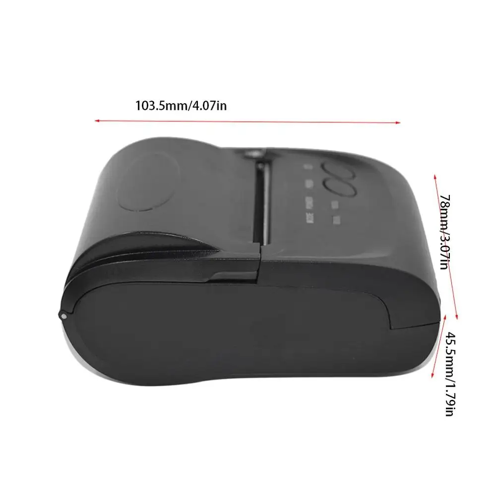 POS-5582 DD портативный мини-принтер 58 мм 4,0 Android кассовый аппарат POS квитанции принтер билетов термопринтер