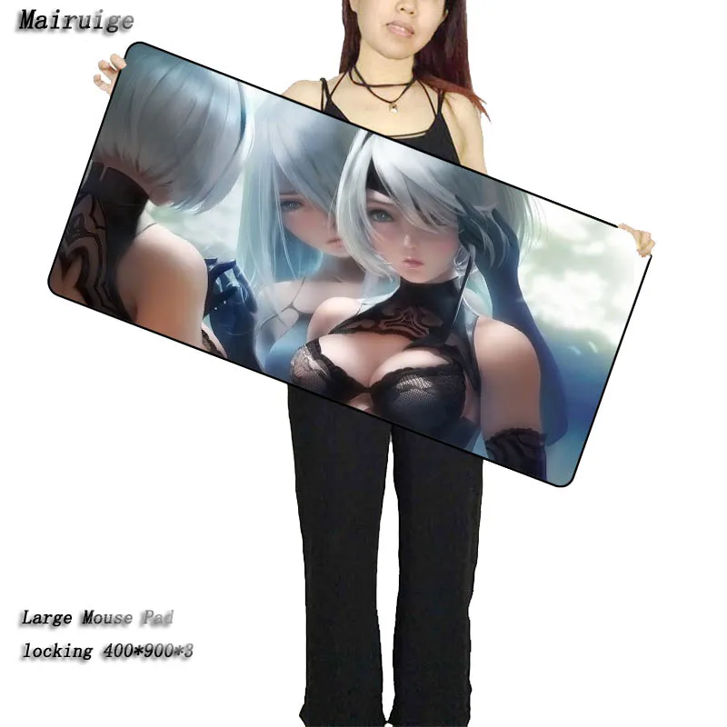  XGZ Nier Automata Anime Large Mouse Pad Game Keyboard Mat XxL Desktop Protector CSGO DOTA LOL Soft 