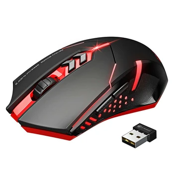 

Wireless Gaming Mouse with Quiet Click Optical 2400 DPI for PC Laptop Office GY88