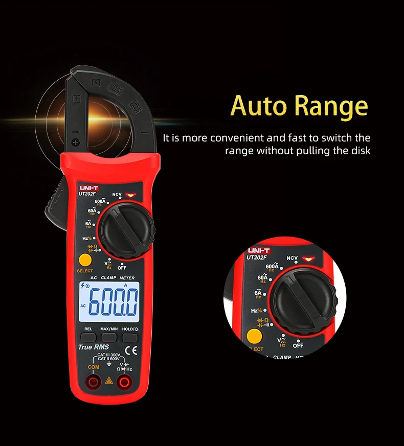 frequência de voltagem, ut202f, ut204r, ac dc