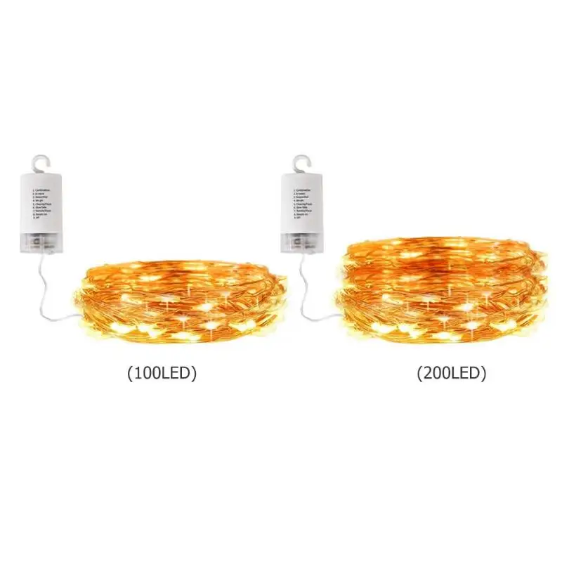 2 м 100/200LED светильник-гирлянда с изображением дерева, лозы, Сказочная декоративная лампа, модель 8, теплый белый, с пультом дистанционного управления, вечерние, для дома, сада