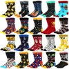 New Mens sock Brand Diamond Ramen Astronaut Pattern Hip hop Cool Socks for Men Winter Thick Long Skate Funny Socks Colorful ► Photo 1/6