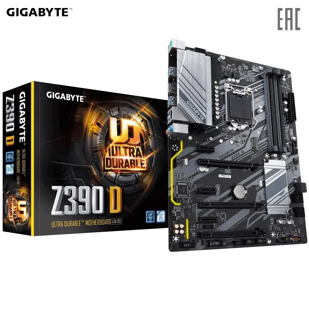 Материнская плата Gigabyte Z390 D