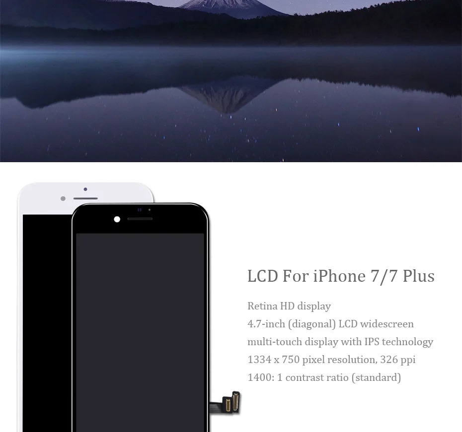 PINZHENG AAAA ЖК-экран для iPhone 7 Plus ЖК-экран сменный экран ips дисплей сенсорный 7 Plus lcd S