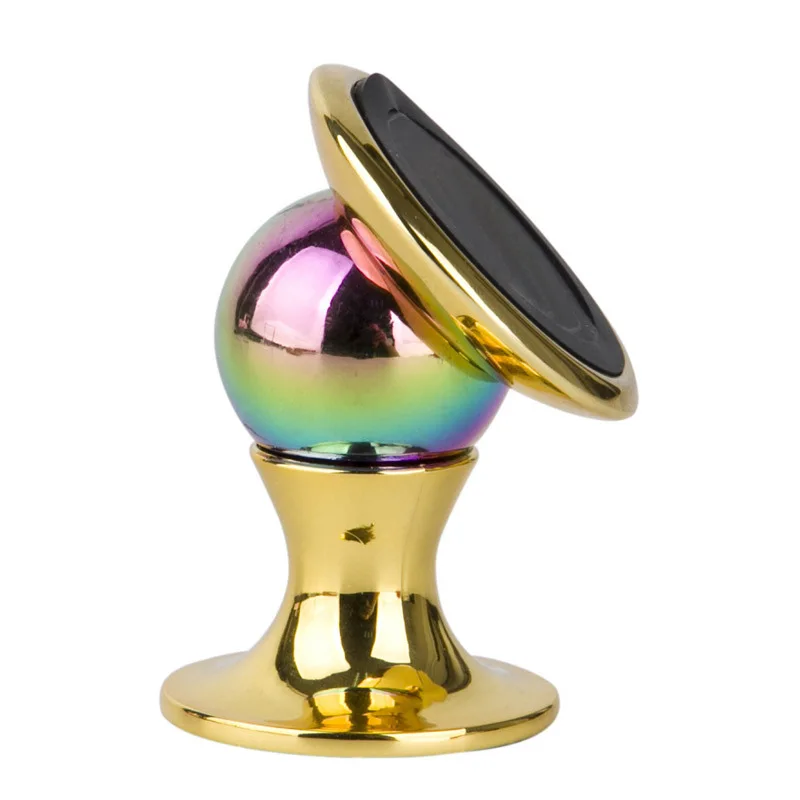 

Five colors Magnetic 360 Rotation Car Phone Holder Stand For iphone X 8 7 Samsung S9 GPS Universal Car Mobile Phone Stand Holder