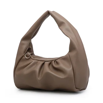 

Elegant Casual Handbags Fashion Lady Ruched Shoulder Bag Female Party Crossbody Hobo Purse New Arrival
