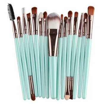 

15Pcs Eye Shadow Foundation Makeup Brushes Set Powder Eyeliner Eyelash Lip Make Up Brush Cosmetic Beauty Tool Kit Hot Sale