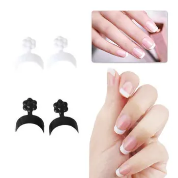 

100Pcs Gel Nail Set Acrylic Glue-On French Nail Stickers Nail kit Manicure Wraps Strip Nail Art Nail Tips Kit Nail Sticker tool