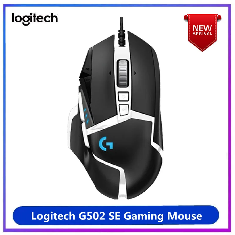 Большая Акция! Мышь Logitech G502 SE Проводная игровая с программируемыми кнопками 16000 DPI