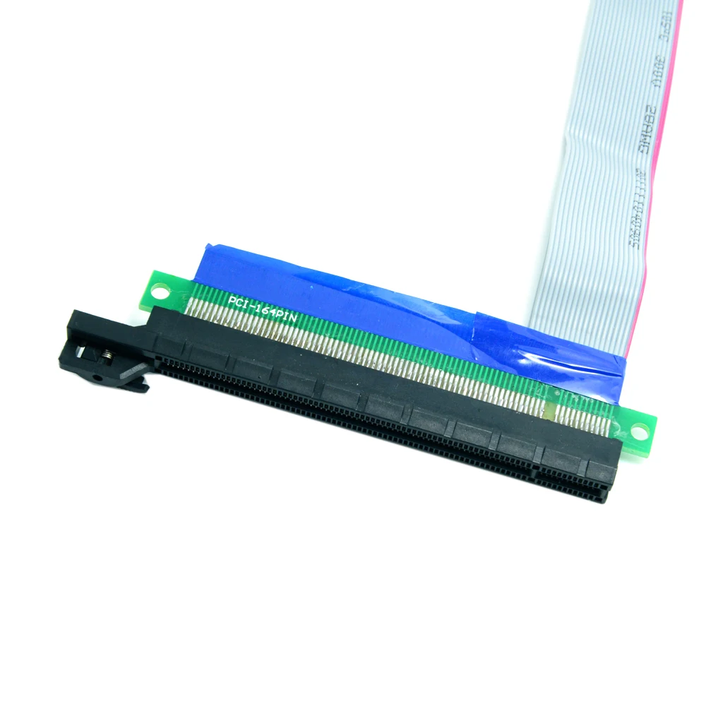 

Xiwai PCI-E Express 1x to 16x Extension Flex Cable Extender Converter Adapter 20cm