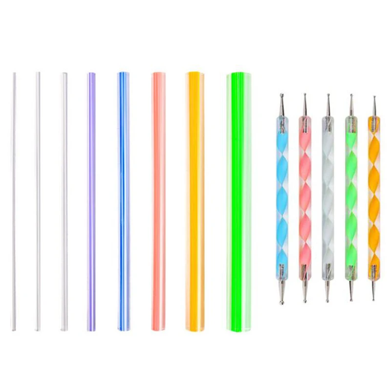 Mandala Dotting Tools Set for Painting Rocks Dot Kit Acrylic Stick Point Drill Tool Stencil DIY Wall Art | Дом и сад