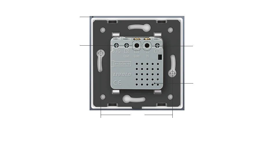 Livolo стандарт ЕС Zigbee умный дом настенный сенсорный выключатель, сенсорный WiFi управление приложением, google Home управление, Alexa, управление эхом