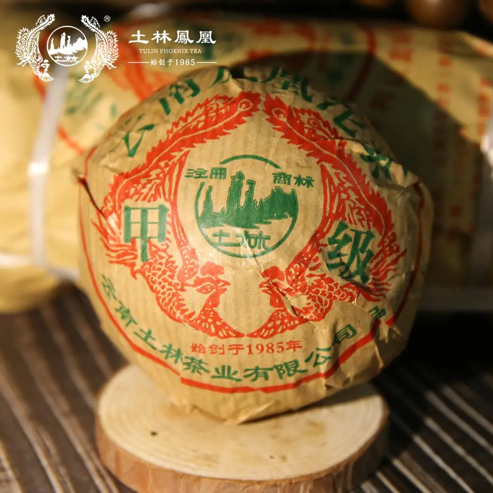 Tulin Pu-erh Chinese Tea 2009 старинный чай Юньнань Феникс туоча Шэн 100 г | Дом и сад