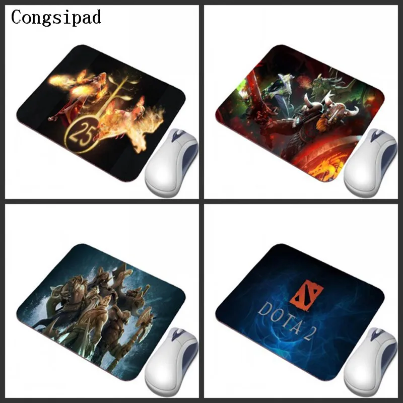  Art Game DOTA Character LOGO Design Print Small Size Rubber Mouse Pad Non-slip Rectangle Gift Pad f