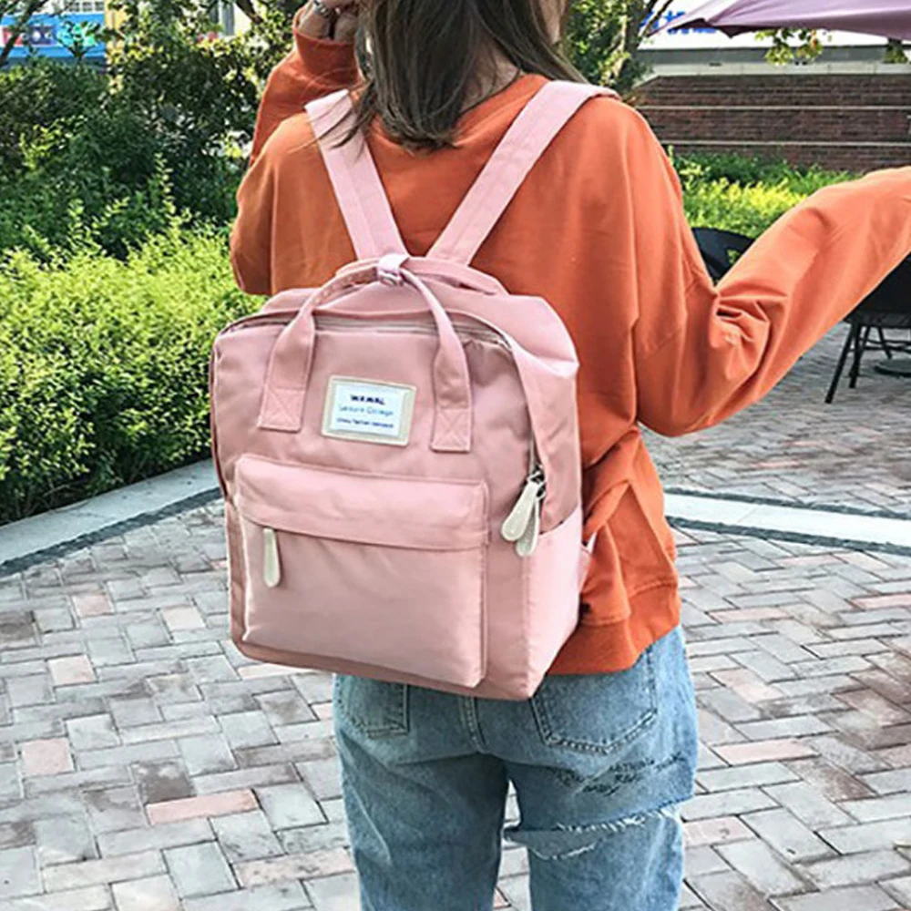 Японский и корейский рюкзак Bolsa для женщин маленький Универсальный удобный ранец