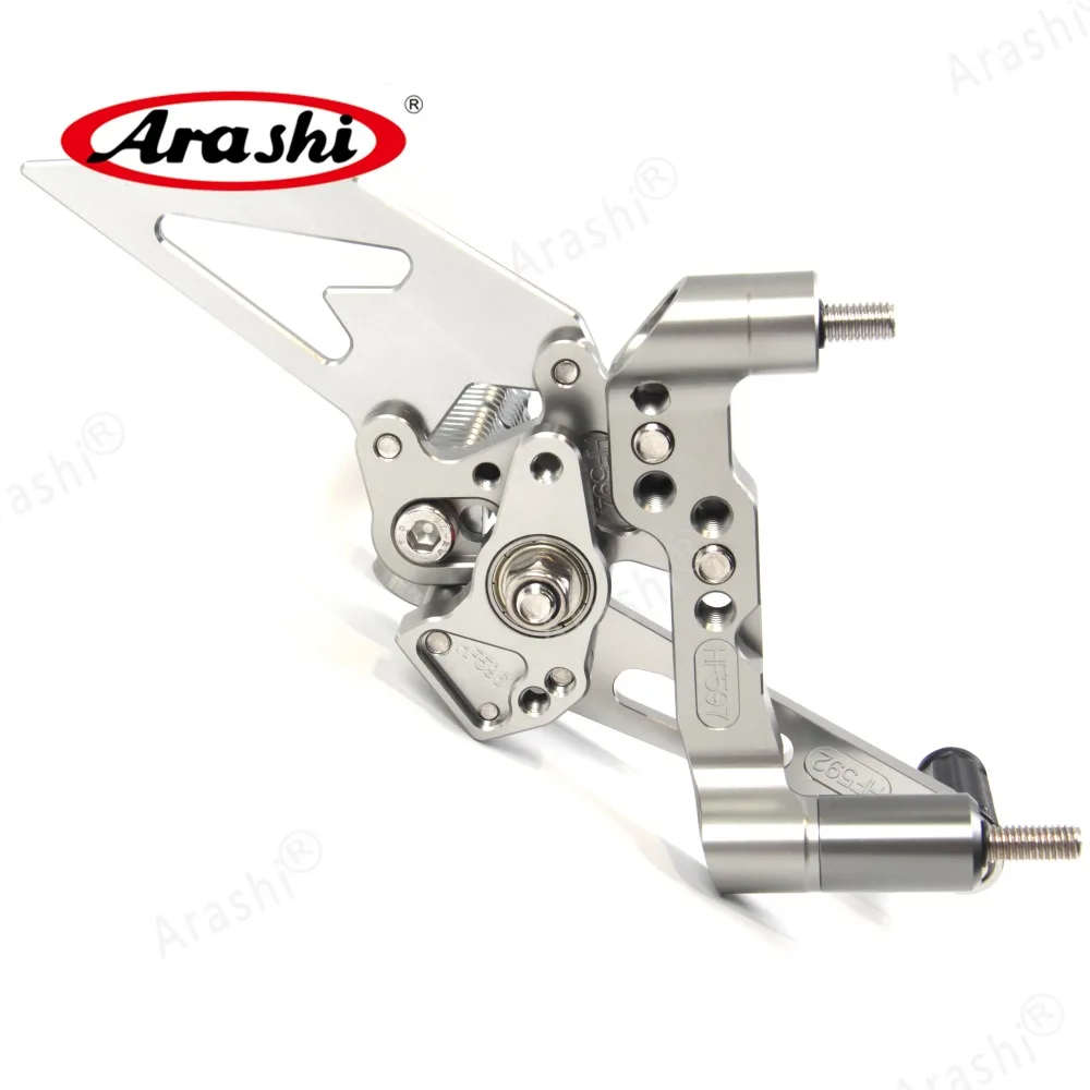 Arashi для DUCATI Panigale 899 2012- CNC Rider Регулируемые подножки для ног Rearset 2013 1199 алюминий