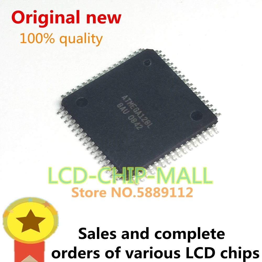 1PCS ATMEGA128L 8AU ATMEGA128L ATMEGA128 QFP in stock 100%good|Relays ...