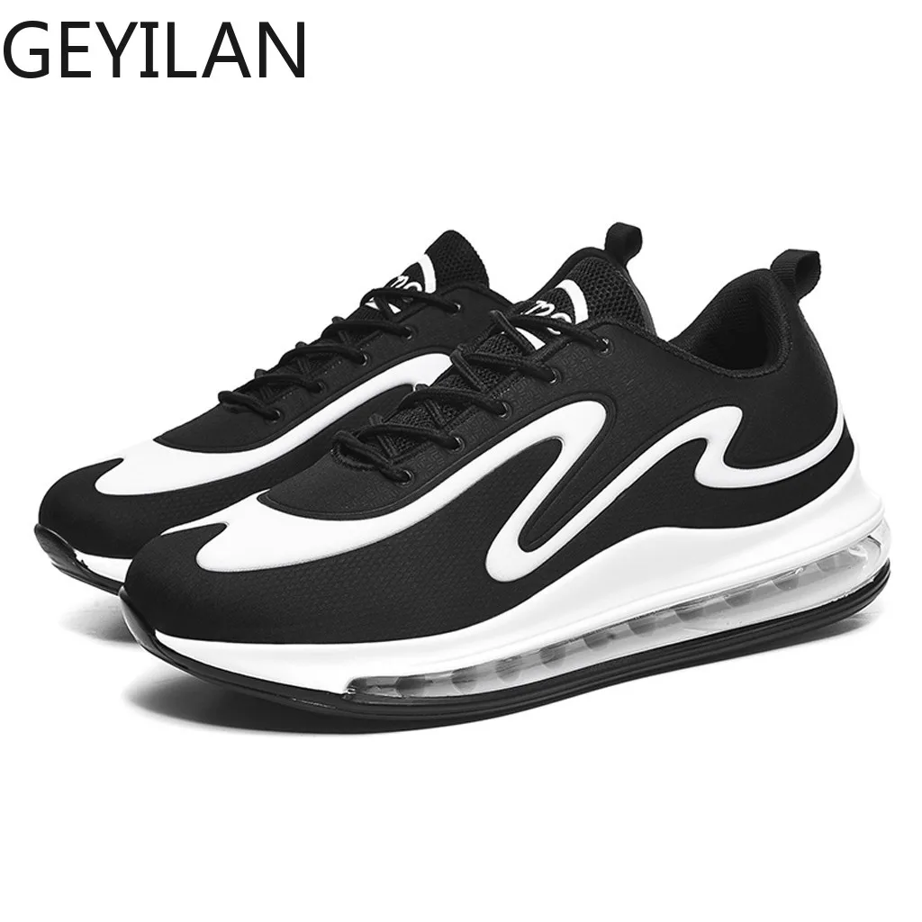 Mens Run Sneakers Breathable Mesh Comfortable Lightweight Walking Sports Vulcanized Shoes tenis masculino #3