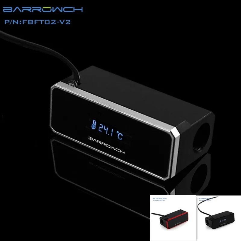 Барроу FBFT02 V2 счетчик температуры водяного охлаждения OLED цифровой смарт дисплей