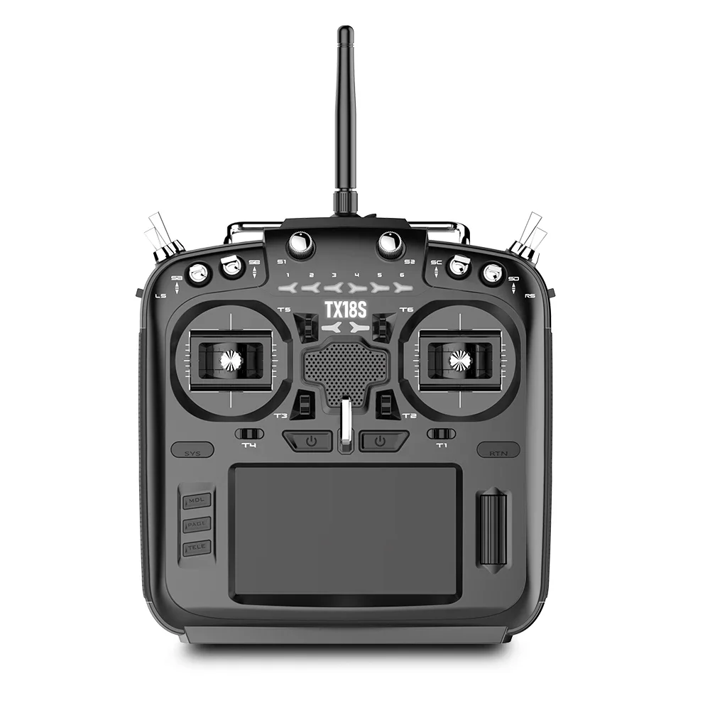 

Radioking TX18S Hall Sensor Gimbals Remote Control Multi-protocol RF System Compatible with OpenTX Radio Transmitter RC Drone