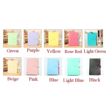 New10 цвет А4 каваи карпеты улыбка водонепроницаемый Carpeta файл папка 5 слоев Arc H7EC