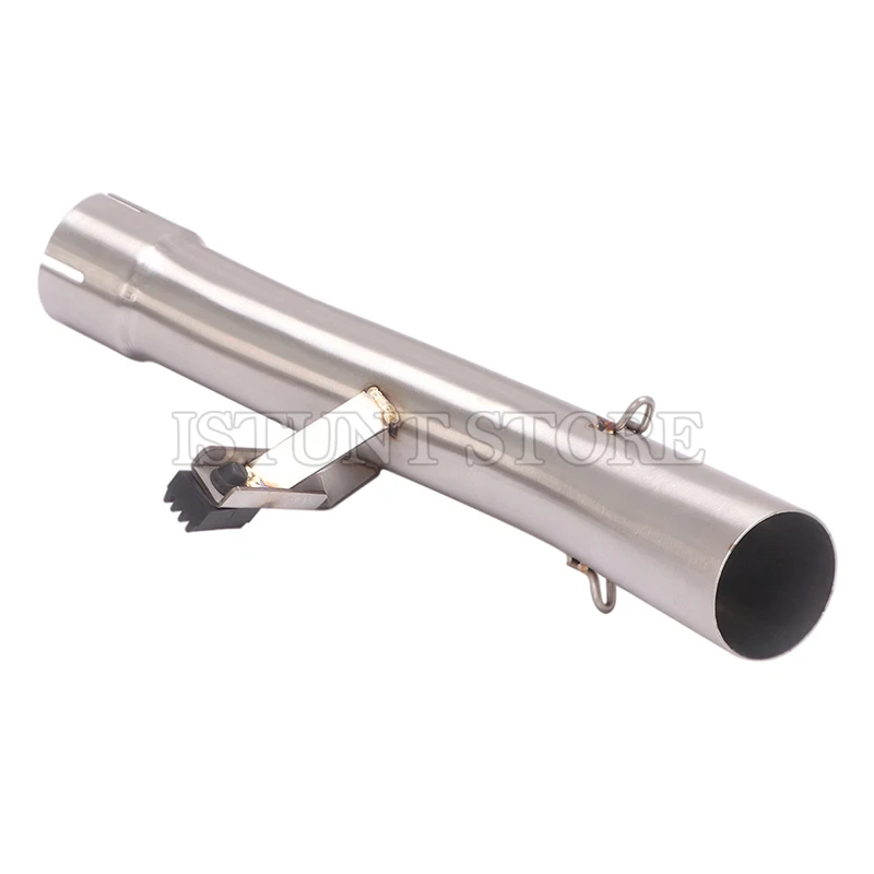 Motorcycle Exhaust System Modify Escape Moto Tube Muffler Middle Link Pipe Slip On For SUZUKI GSX650F GSF650 GSF1250 2007 - 2018 - Image 2
