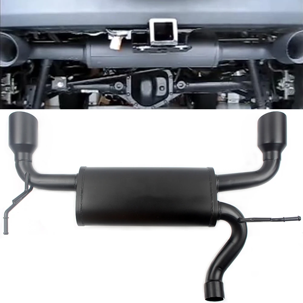 Глушитель для Jeep Wrangler JK 2007 2008 2009 2010 2011 2012 2013 2014 2015 2016 2017 с двойной