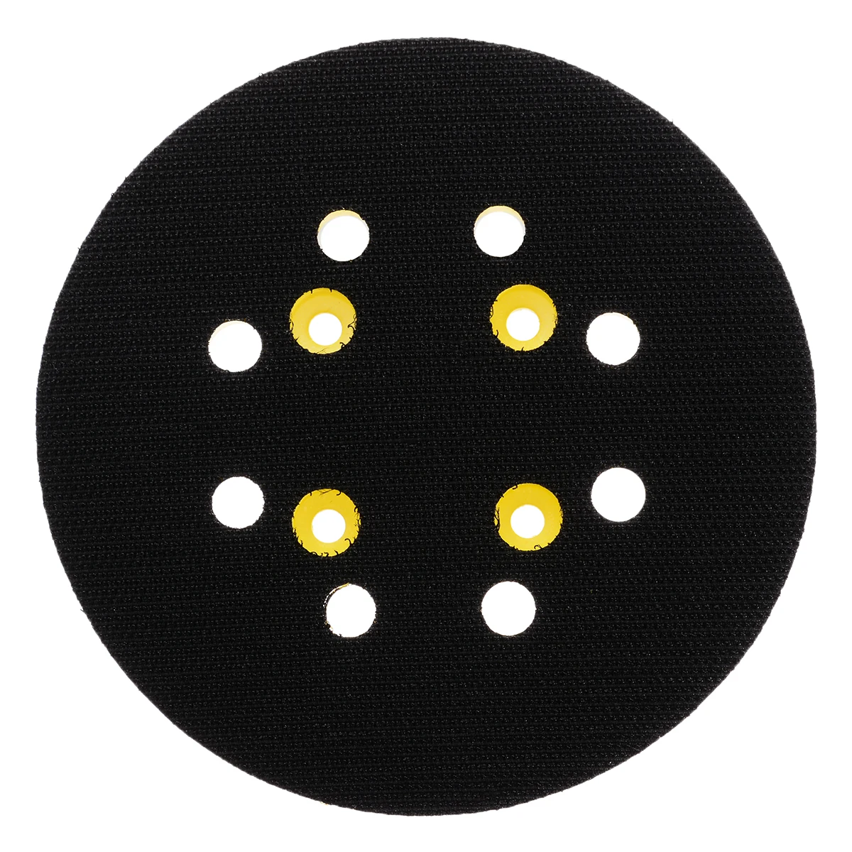 5 Inch 8 Hole 125mm Back-up Sanding Pad 4 Nails Hook and Loop Sander Backing Pad for Electric Grinder Power Tools Accessories