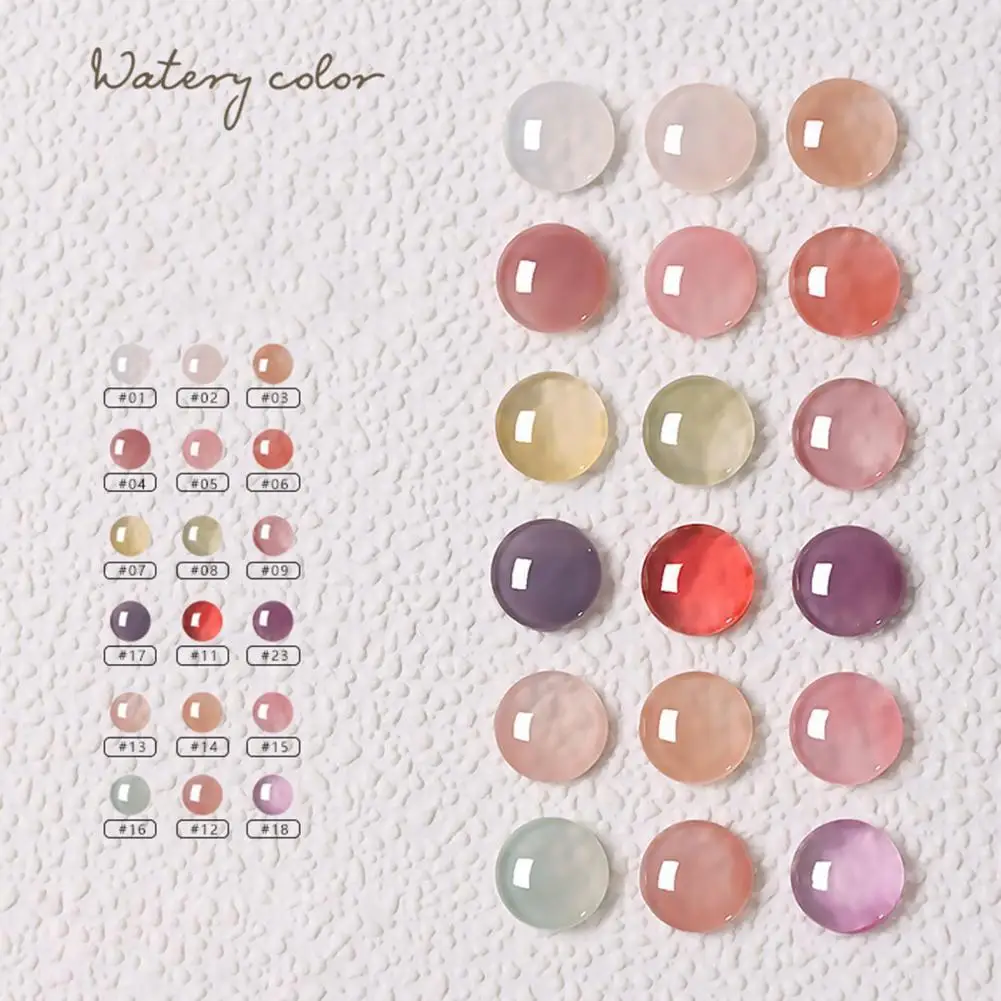 Nail Polish Water Permeable Ice Penetration Liquid Translucent Jelly Manicure Gel Polish Nail 