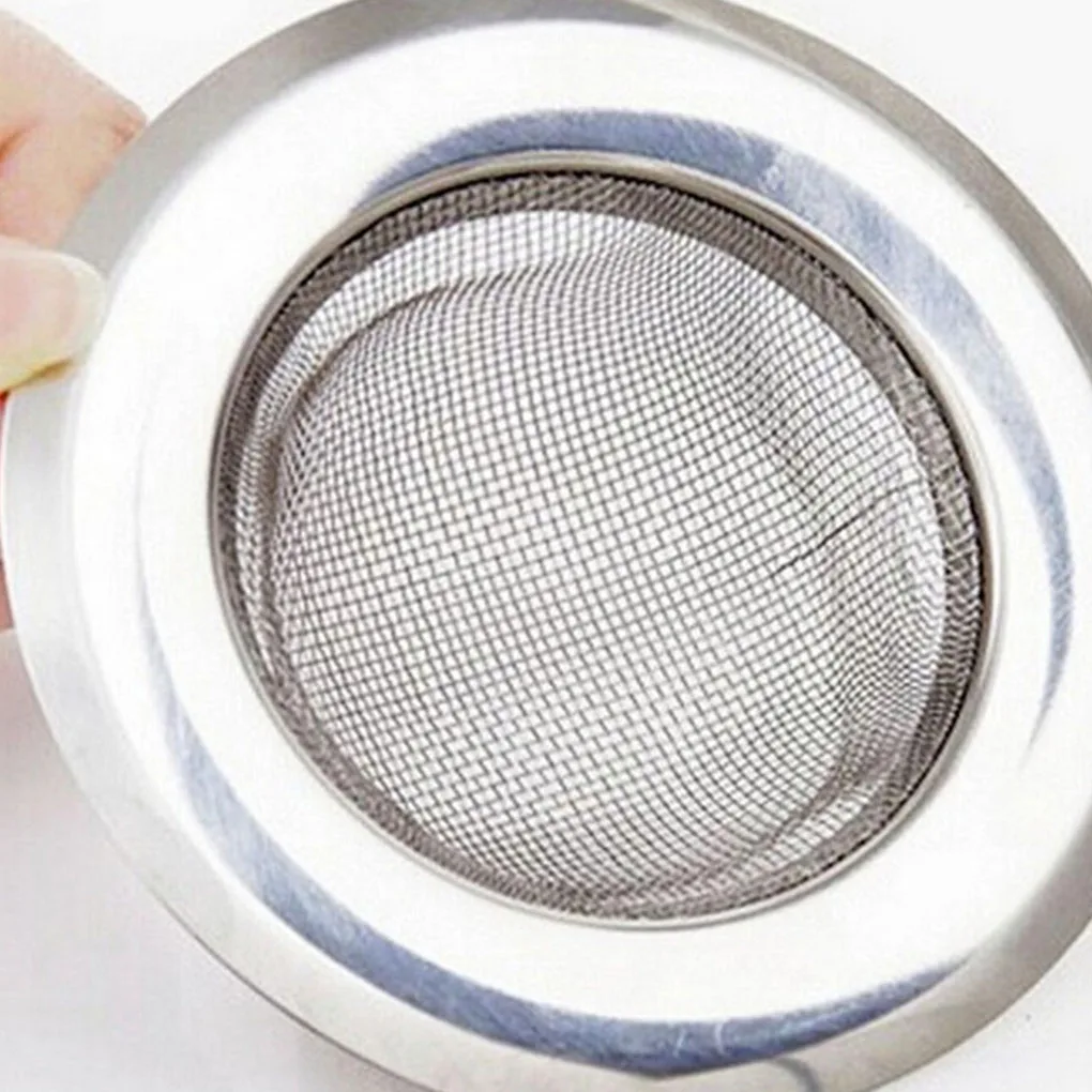 Strainer Sinks Bath-Sink-Drain KITCHEN-FILTER Stainless-Steel Hair-Catcher Hole-Trap