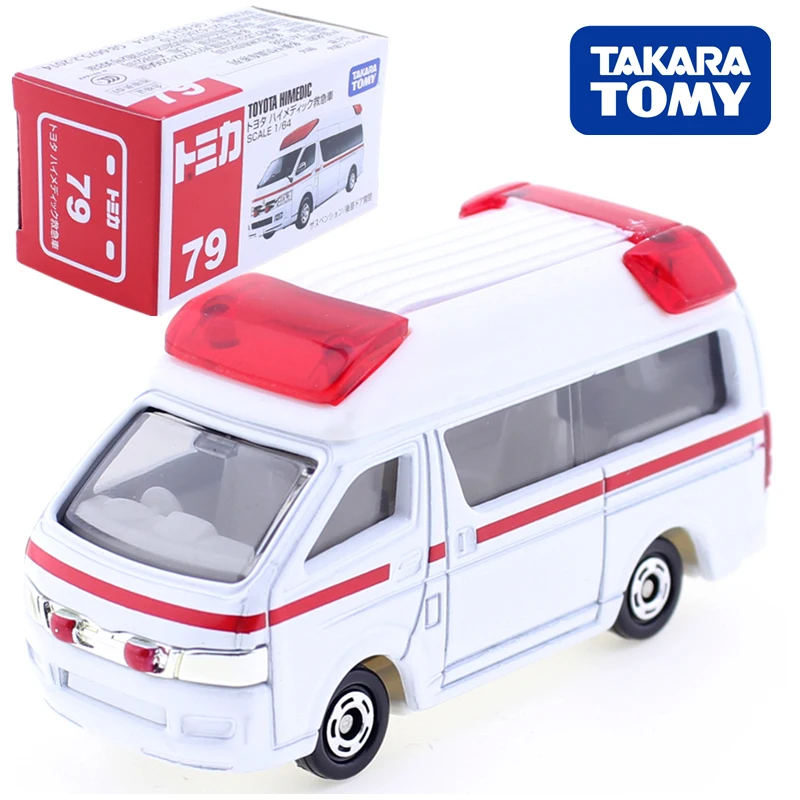 Takara Tomy Tomica #79 Toyota Himedic Ambulance Sca 1/64 Diecast Spielzeug Auto 