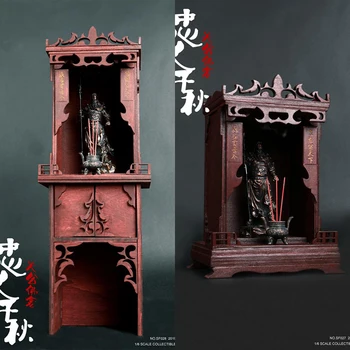 

TITTOYS SF027 SF028 1/6 Zhongyi Qianqiu Guan Gong Buddha niche Guan Gong statue Doll scene props in stock