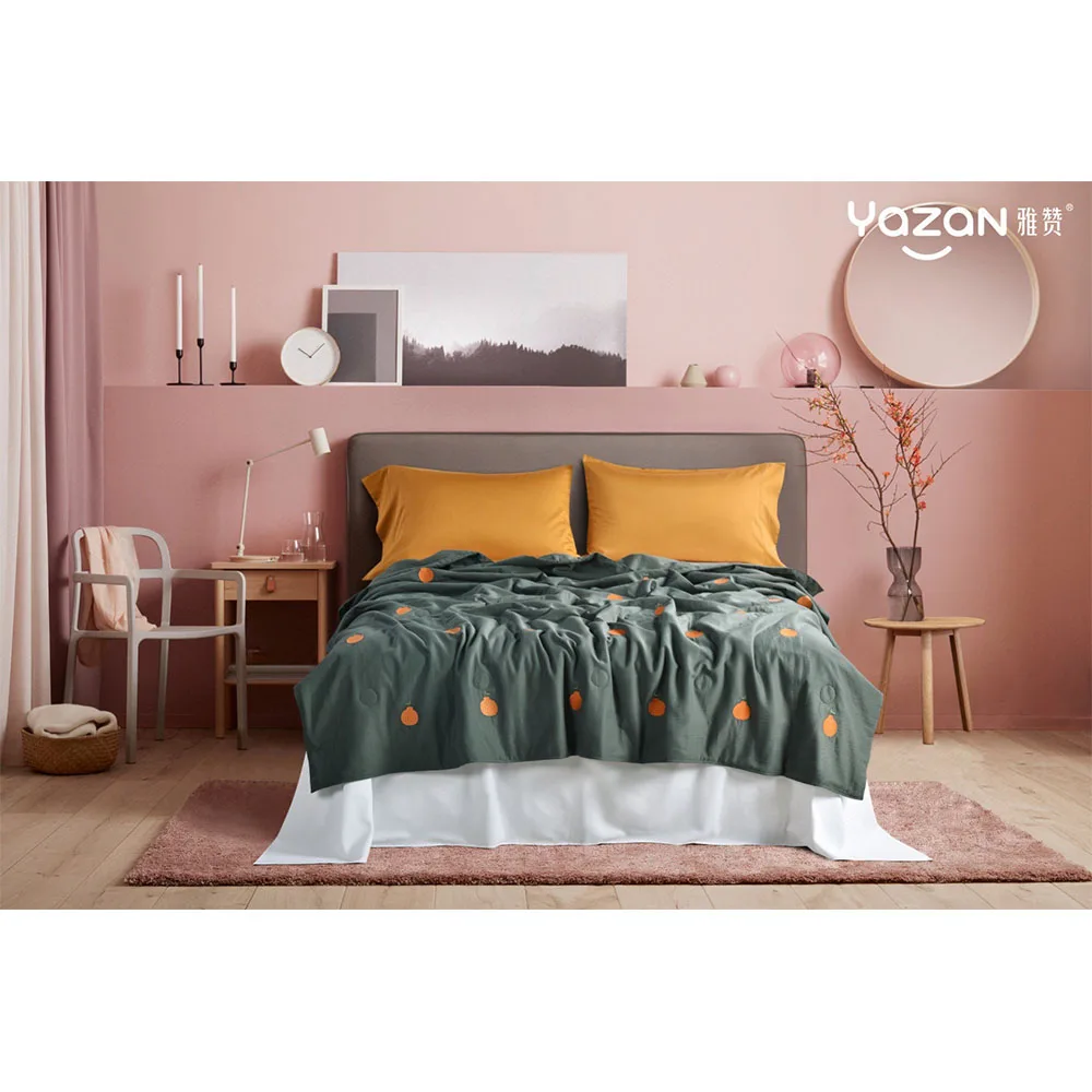 US $123.50 Summer Bedspread Queen Size Geometric Printed Double Quilts And Duvets For Adults Thin Air Conditioned Comforter Colcha For Bed