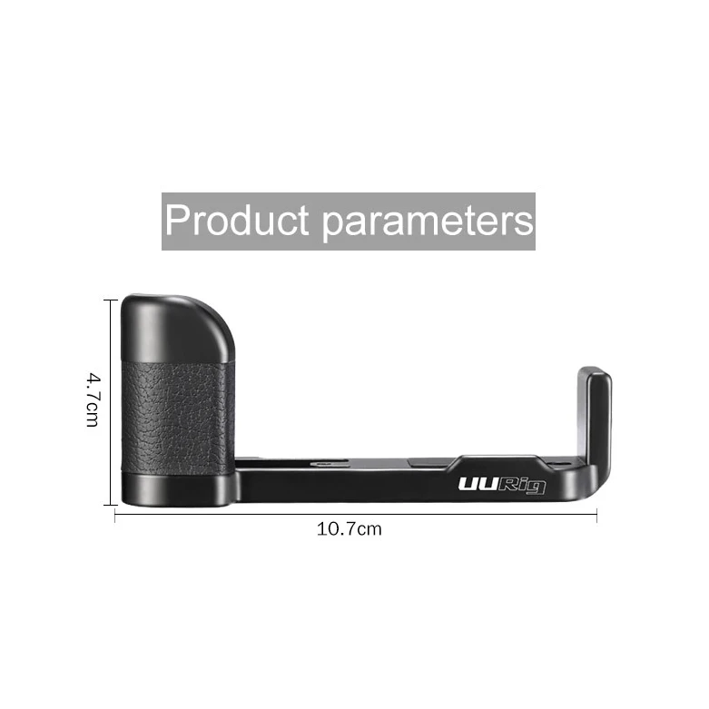 Abkt-uurig R017 микрофон L типа ручка для sony RX100 VII/M1-M6 алюминиевый L кронштейн пластины для микрофона светодиодный светильник видео