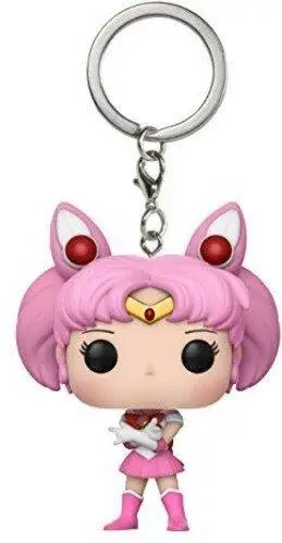 

Cartoon Cute Sailor Moon & Sailor Chibi Moon Pocket Keychain Figures Collection Model Toys for Children Christmas Gift