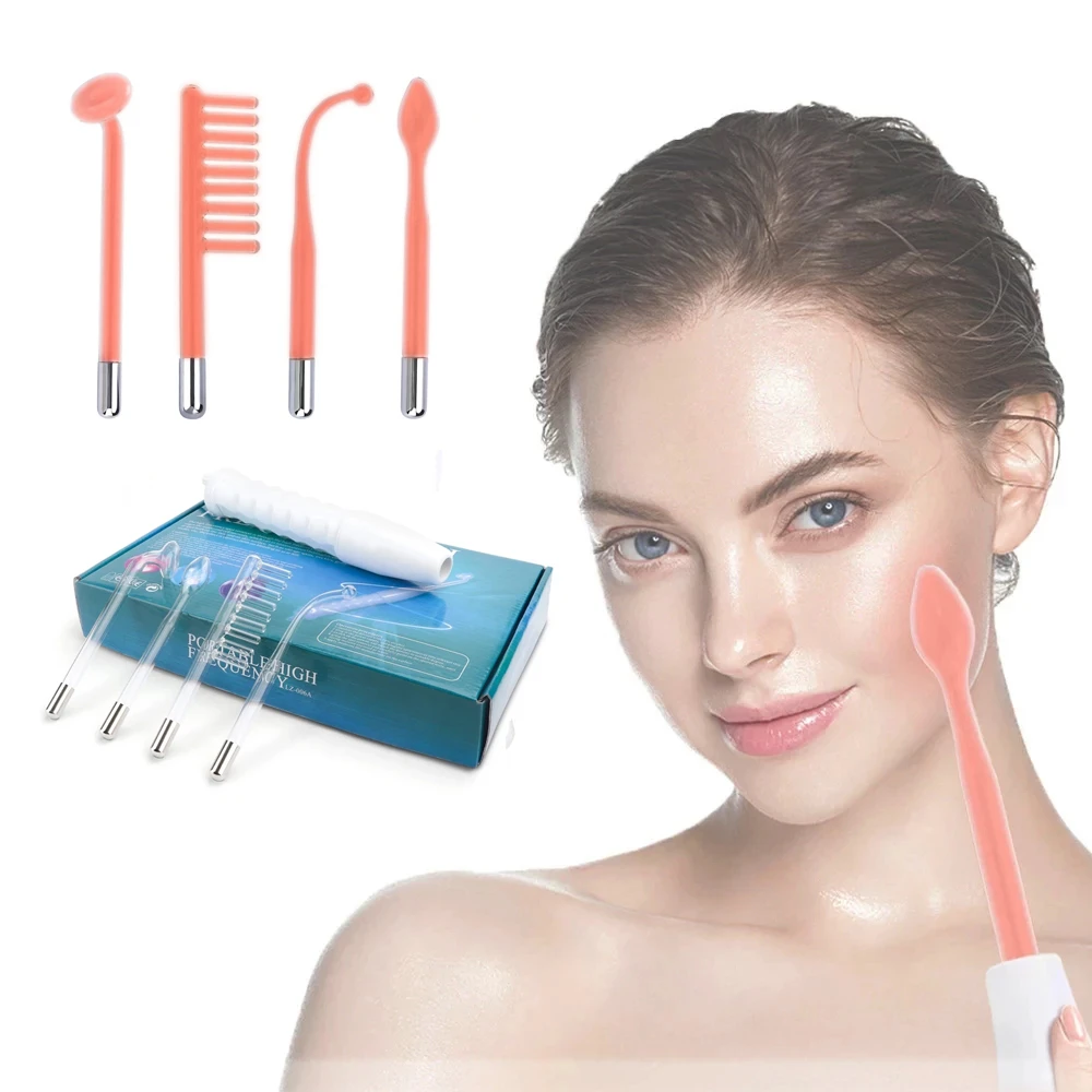 Portable High Frequency Electrode Wand Electrotherapy Skin Tightening  Beauty Device Acne Spot Remover Facial Care Spa Machine - AliExpress Beauty  & Health