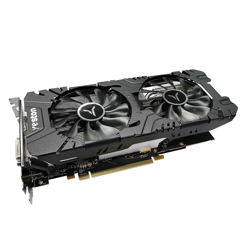 Yeston Radeon RX580 2048 SP-4G GDDR5 PCI Express x16 3,0 видеоигровая видеокарта внешняя видеокарта для рабочего стола